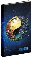 Realsystem Zsebnaptár REALSYSTEM Picture álló fehér lapos Jinjang 2026 (5811-61) - robbitairodaszer