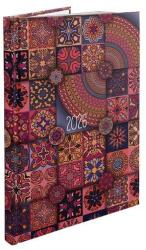 Realsystem Határidőnapló REALSYSTEM Picture B/5 heti fehér lapos Mozaik 2026 (5611-67) - robbitairodaszer