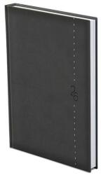 TopTimer Határidőnapló TOPTIMER Linea L011 B/5 heti fehér lapos sötétszürke 2026 (T011L-008) - robbitairodaszer