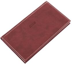 Realsystem Zsebnaptár REALSYSTEM Bolero fekvő sárga lapos barna 2026 (5712-16) - robbitairodaszer