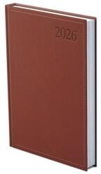 TopTimer Határidőnapló TOPTIMER Traditional T022 B/6 napi fehér lapos bordó 2026 (T022T-002) - robbitairodaszer