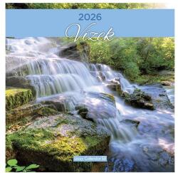 Lizzy card Falinaptár LIZZY CARD 300x600mm álló Vizek 2026 (21676) - robbitairodaszer