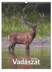 TopTimer Falinaptár TOPTIMER T093 310x420mm álló Vadászat 2026 (T9300-01A)