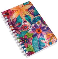 Realsystem Zsebnaptár REALSYSTEM SP3 spirál mini 78x128mm heti fehér lapos akvarell 2026 (8811-50) - robbitairodaszer