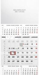 TopTimer Speditőr naptár TOPTIMER T076 1 tömbös 5 havi üres fejrész 2026 (T7600-001) - robbitairodaszer