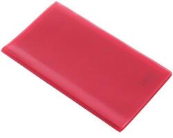 Realsystem Zsebnaptár leporellós REALSYSTEM álló fehér lapos bordó 2026 (8081-09) - robbitairodaszer