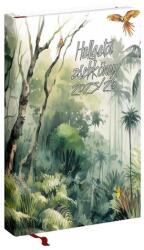 Realsystem Hallgatói zsebkönyv REALSYSTEM papírborító A/5 heti tropical 2025-2026 (5319-61) - robbitairodaszer