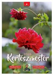 Realsystem Falinaptár REALSYSTEM 340x485mm álló Kertészmester 2026 (6091-KE) - robbitairodaszer