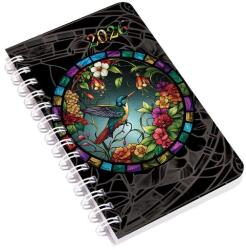 Realsystem Zsebnaptár REALSYSTEM SP3 spirál mini 78x128mm heti fehér lapos Kolibri 2026 (8811-57) - robbitairodaszer