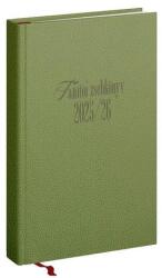 Realsystem Tanítói zsebkönyv REALSYSTEM műbőr A/5 heti zöld 2026-2027 (5317-10) - robbitairodaszer