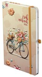 TopTimer Határidőnapló TOPTIMER "Csak nőknek" N018 A/5 heti fehér lapos Bicikli 2026 (N018J-005) - robbitairodaszer