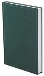 TopTimer Határidőnapló TOPTIMER Traditional T022 B/6 napi fehér lapos zöld 2026 (T022T-006)