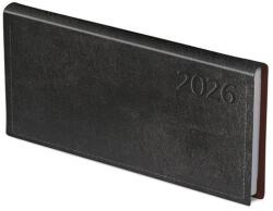 Toptimer Zsebnaptár TOPTIMER Traditional T030 fekvő fehér lapos fekete 2027 (T030T-003) - robbitairodaszer