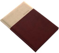 Realsystem Határidőnapló REALSYSTEM Lux B/5 heti fehér lapos barna 2026 (5611-46) - robbitairodaszer