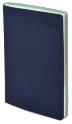 TopTimer Határidőnapló TOPTIMER Madeira M021 A/5 napi fehér lapos kék-türkiz 2026 (T021M-04T) - robbitairodaszer