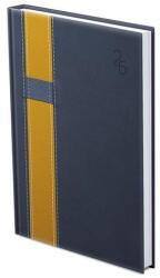 TopTimer Határidőnapló TOPTIMER Vario V011 B/5 heti fehér lapos kék-sárga 2026 (T011V-049) - robbitairodaszer