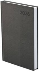 TopTimer Határidőnapló 2026, E021 A5 (Napi beoszt. ) FEKETE (26E021E-003)