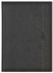 TopTimer Határidőnapló 2026, L015 A5 (Heti beoszt. ) SZÜRKE (26T015L-008)