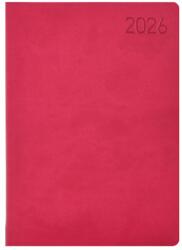 TopTimer Határidőnapló 2026, M012 B6 (Heti beoszt. ) RÓZSA-LILA (26T012M-0EL)