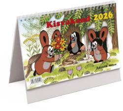  TopTimer T058 Álló asztali naptár 2026, KISVAKOND (26T586P-00P)