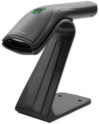 Qoltec Álló vonalkód olvasó kód szkenner + olvasó állvány | 1D | USB (50852)