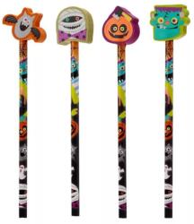 Puckator ceruza radírral, 4-féle, HALLOWEEN (5) (STA334)