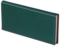 TopTimer Zsebnaptár 2026, T030 (Heti beoszt. ) ZÖLD (26T030T-006)