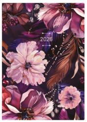 TopTimer Határidőnapló 2026, J012 B6 (Heti beoszt. ) LILA (26T012J-302)