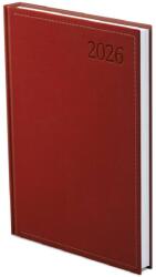 TopTimer Határidőnapló 2026, T011 B5 (Heti beoszt. ) BORDÓ (26T011T-002)