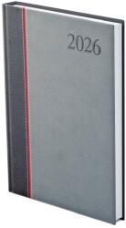 TopTimer Határidőnapló 2026, G011 B5 (Heti beoszt. ) ANTR-PIROS-SZÜR (26T011G-825)