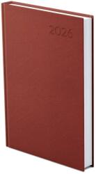 TopTimer Határidőnapló 2026, E021 A5 (Napi beoszt. ) BORDÓ (26E021E-002)