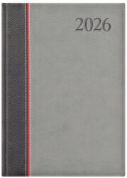 TopTimer Határidőnapló 2026, G021 A5 (Napi beoszt. ) ANTR-PIROS-SZÜR (26T021G-825)