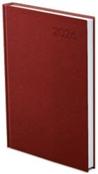 TopTimer Zsebnaptár 2026, E031 (Heti beoszt. ) BORDÓ (26E031E-002)