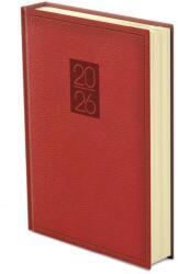 TopTimer Határidőnapló 2026, C020 B5 (Napi beoszt. ) BORDÓ (26C020C-002)