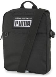 PUMA kis férfi oldaltáska két cipzáras fekete