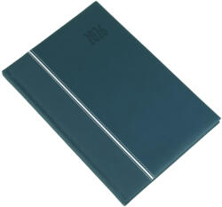 Realsystem Határidőnapló REALSYSTEM Kensington B/5 heti fehér lapos zöld 2026 (23_0938705)