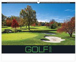 TopTimer Falinaptár TOPTIMER T092 485x340mm fekvő Golf 2026 (23_0130517)