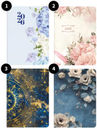 Kalendart 33- Napi agenda B6 JOY T022J, kerekített 2026 - 4 mintával