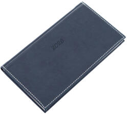 REALSYSTEM Zsebnaptár REALSYSTEM Bolero fekvő sárga lapos kék 2026 (23_0903203)