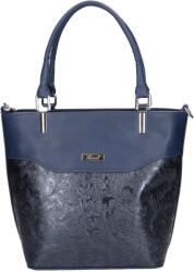 Karen rostbőr táska D 689 kék virág