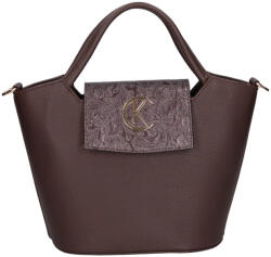 Karen rostbőr táska 9420 barna virág
