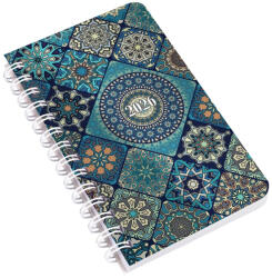 REALSYSTEM Zsebnaptár REALSYSTEM SP3 spirál mini 78x128mm heti fehér lapos mozaik 2026 (23_09402)