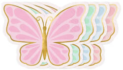 PartyDeco S. r. o Szalvéta, pillangó alakú, 16 x 12 cm