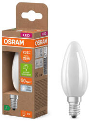 OSRAM LED izzó B35 gyertya E14 1.2W = 25W 255lm 4000K Semleges 330° 213lm/W ENERGIA CLASSIC EFFICIENCY Osram (4058075839281)