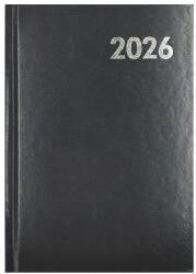 Alisca Határidőnapló ALISCA B/6 napi fehér lapos szürke 2027 (260602/SZ) - papir-bolt