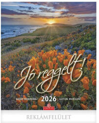 CSG Falinaptár CSG 300x340mm álló Jó Reggelt! 2026 (FN U95) - papir-bolt