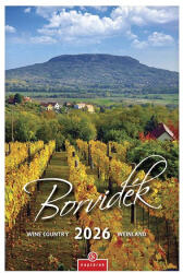 CSG Falinaptár CSG 210x320mm álló Borvidék 2026 (FN 097) - papir-bolt