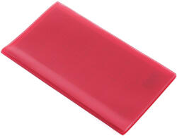 REALSYSTEM Zsebnaptár leporellós REALSYSTEM álló fehér lapos bordó 2026 (8081-09) - papir-bolt