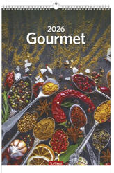 TopTimer Falinaptár TOPTIMER T094 220x330mm álló Gourmet 2027 (T9400-06A) - papir-bolt