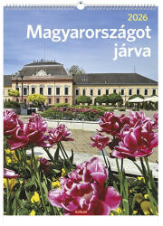 TopTimer Falinaptár TOPTIMER T093 310x420mm álló Magyarországot járva 2026 (T9300-04A) - papir-bolt